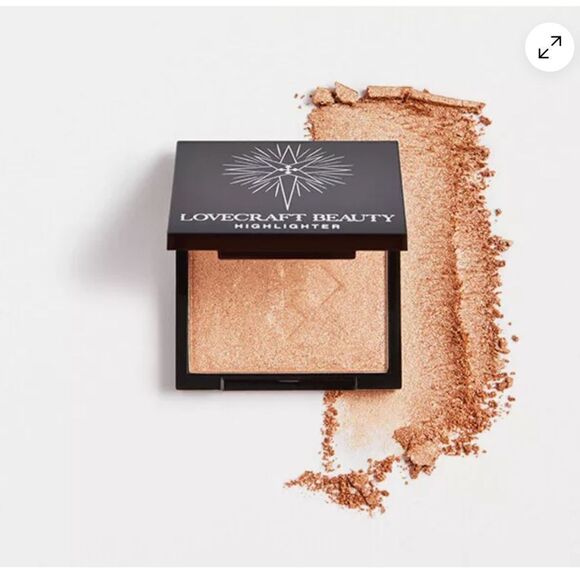 Lovecraft Beauty Highlighter Borealis Golden Shimmer Shade .5g/0.18oz NEW - Picture 5 of 5